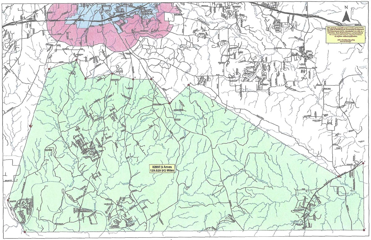Map of Parker County ESD #6
